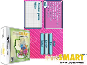 ThinkSmart - Power Up Your Brain! - Kids 8+ (USA) (Rev 1) Cover